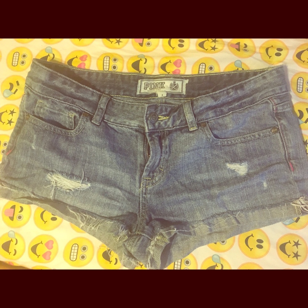 PINK Victoria’s Secret Denim Shorts